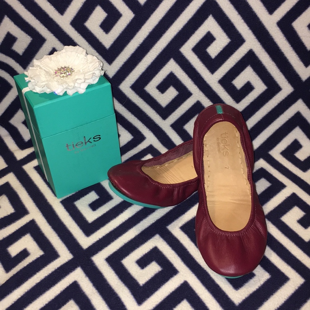Burgundy Tieks